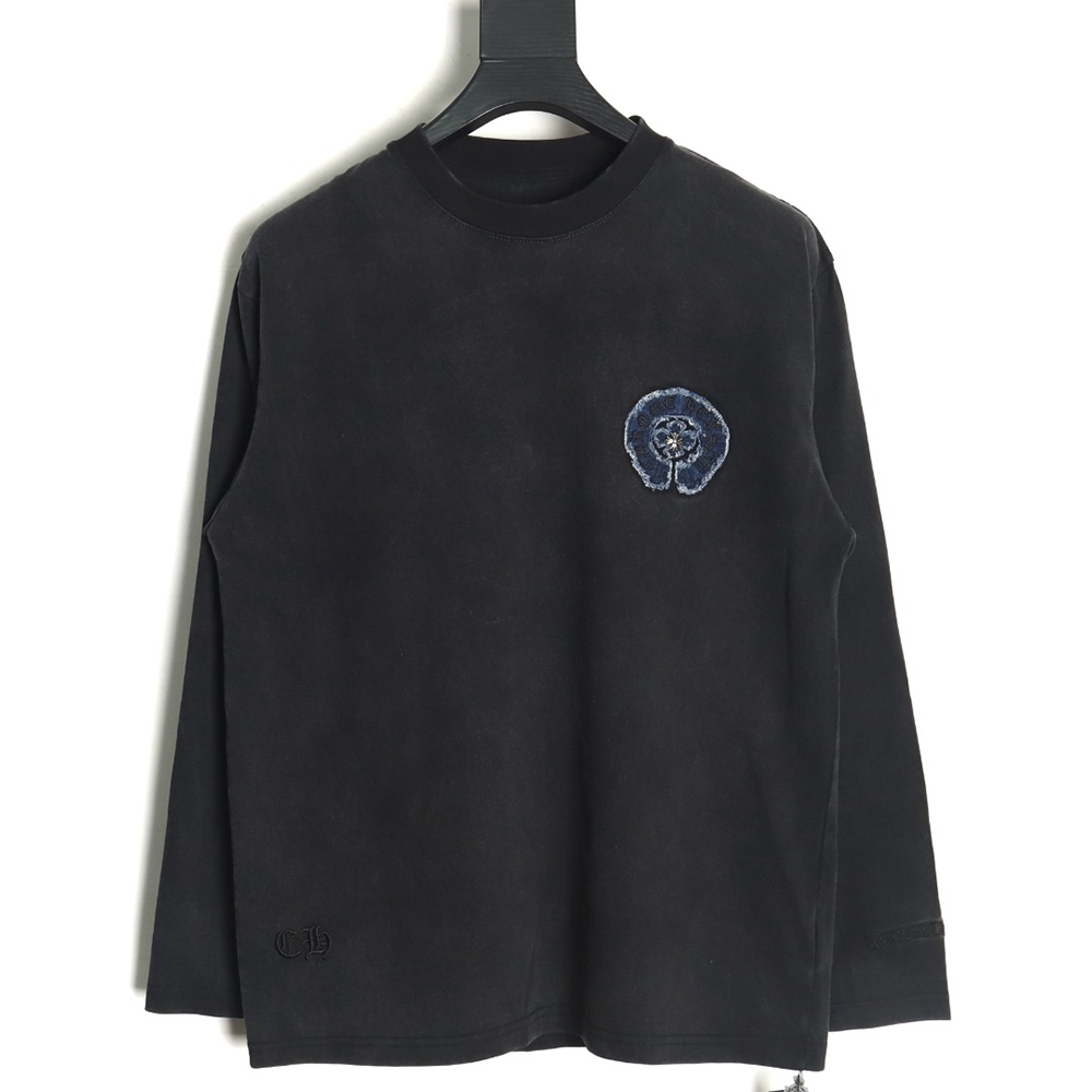 Chrome Hearts Patch Embroidered Long Sleeve T-Shirt
