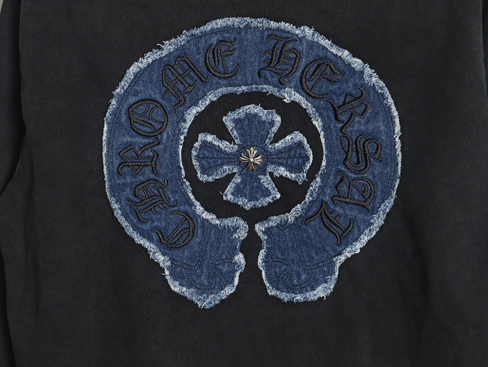 Chrome Hearts Patch Embroidered Long Sleeve T-Shirt