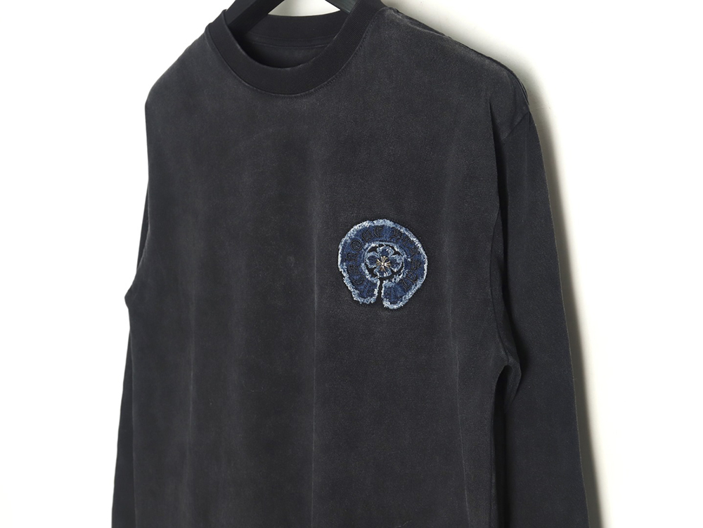 Chrome Hearts Patch Embroidered Long Sleeve T-Shirt