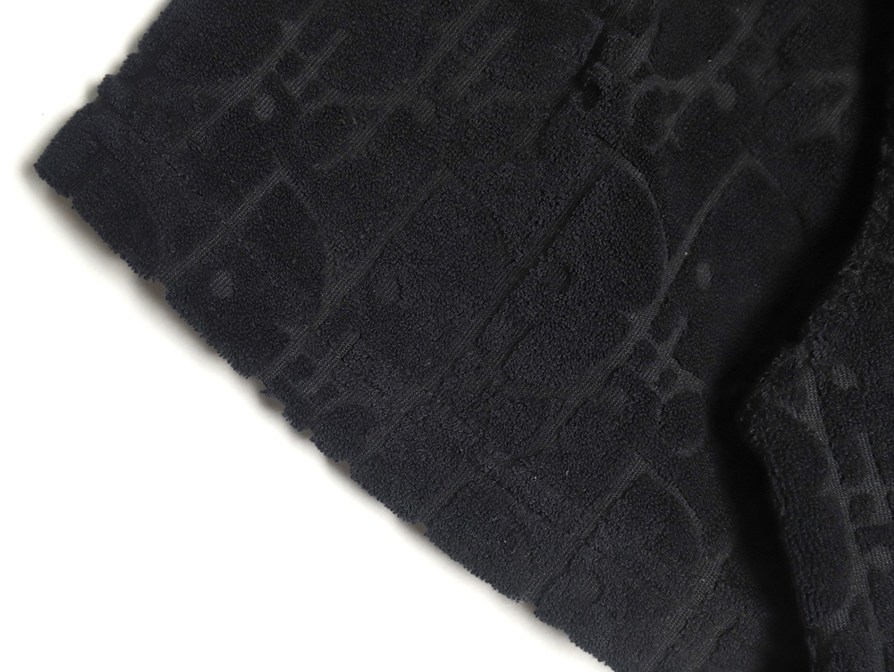 Dior classic jacquard full-print lettering short-sleeved T-shirt TSK1