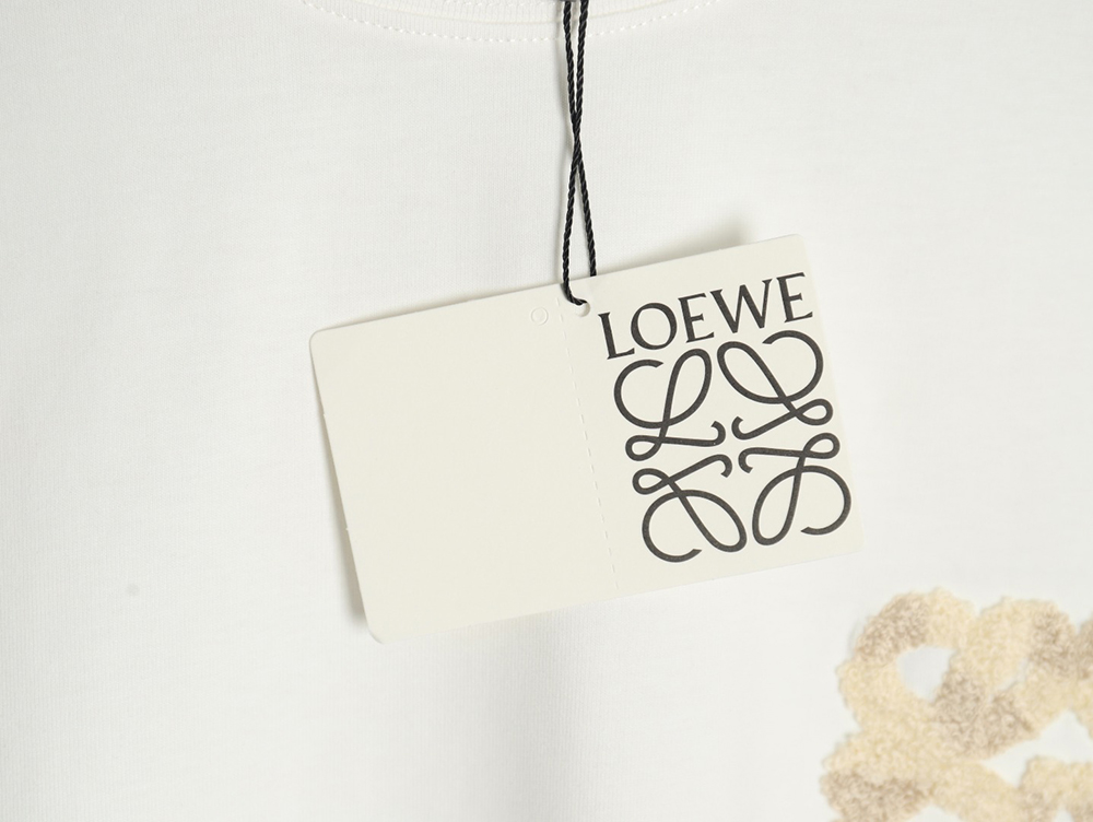 Loewe Towel Embroidered Short Sleeve T-Shirt