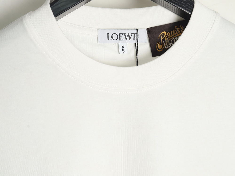 Loewe Towel Embroidered Short Sleeve T-Shirt
