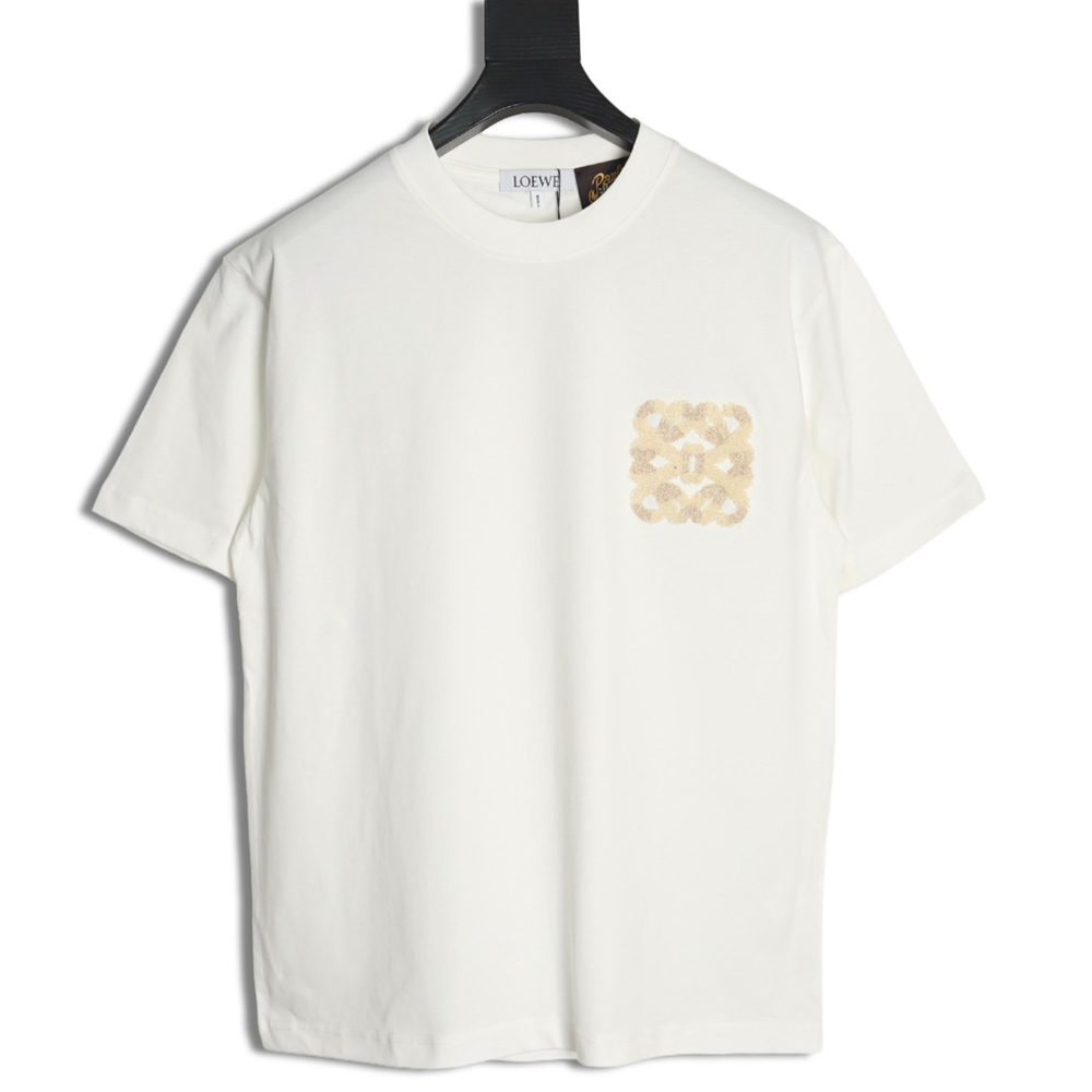Loewe Towel Embroidered Short Sleeve T-Shirt