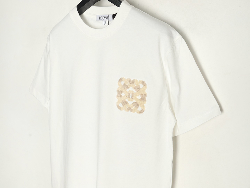 Loewe Towel Embroidered Short Sleeve T-Shirt