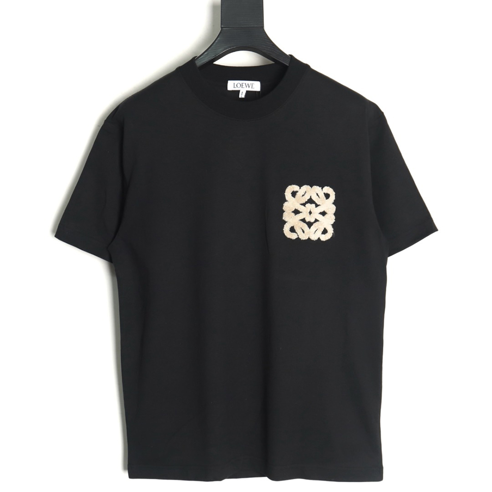 Loewe Towel Embroidered Short Sleeve T-Shirt TSK1