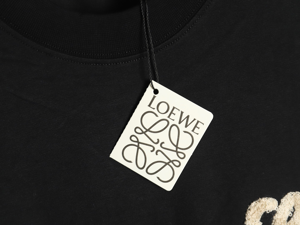 Loewe Towel Embroidered Short Sleeve T-Shirt TSK1