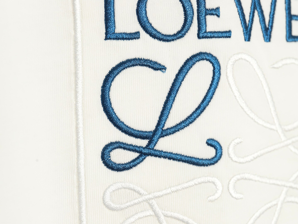 Loewe Pocket Logo Embroidered Short Sleeve T-Shirt