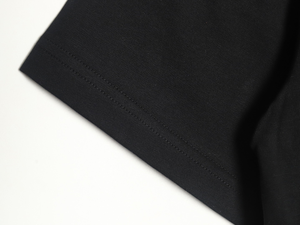 Loewe Pocket Logo Embroidered Short Sleeve T-Shirt TSK1