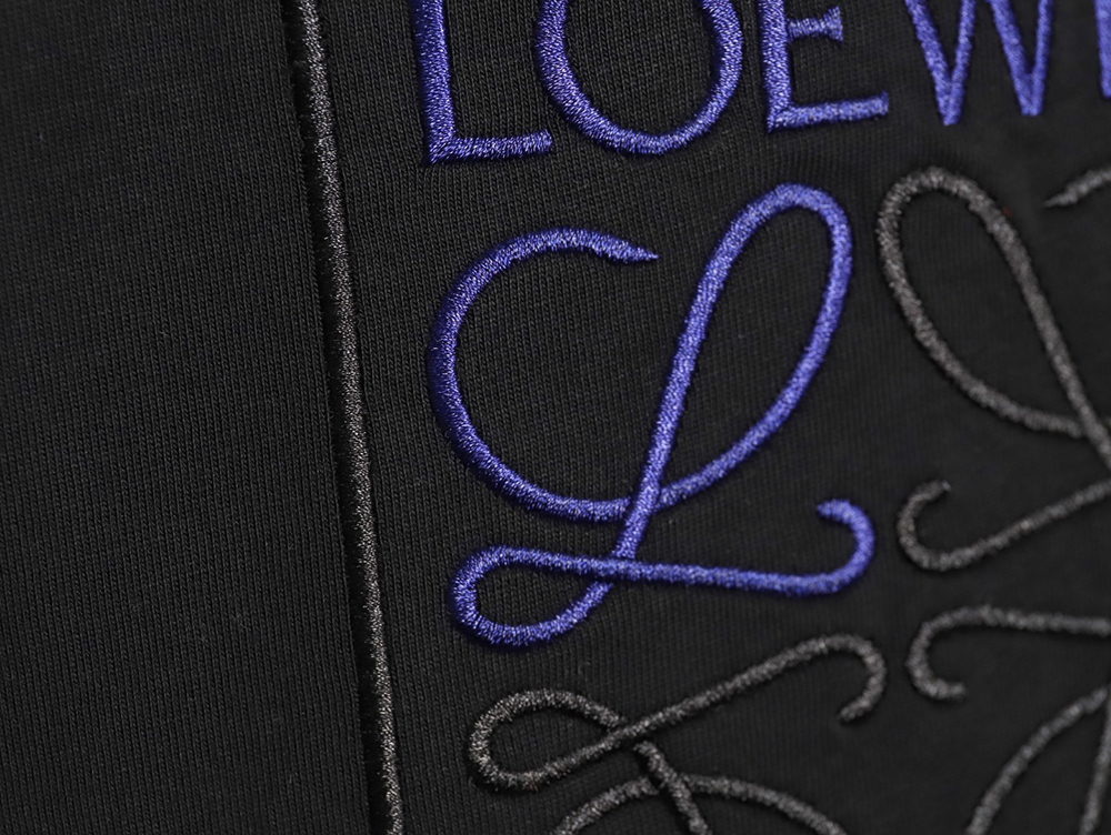 Loewe Pocket Logo Embroidered Short Sleeve T-Shirt TSK1