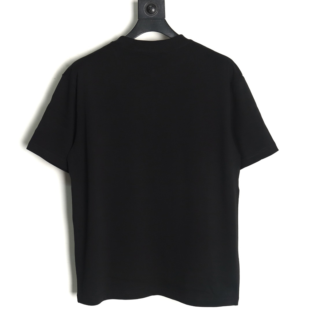 Loewe Pocket Logo Embroidered Short Sleeve T-Shirt TSK1