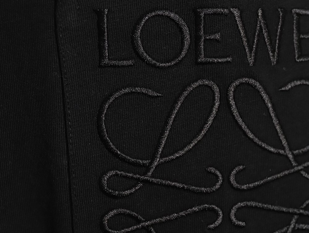 Loewe Pocket Logo Embroidered Short Sleeve T-Shirt TSK3