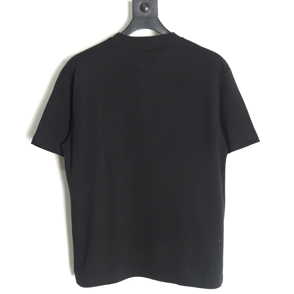 Loewe Pocket Logo Embroidered Short Sleeve T-Shirt TSK3
