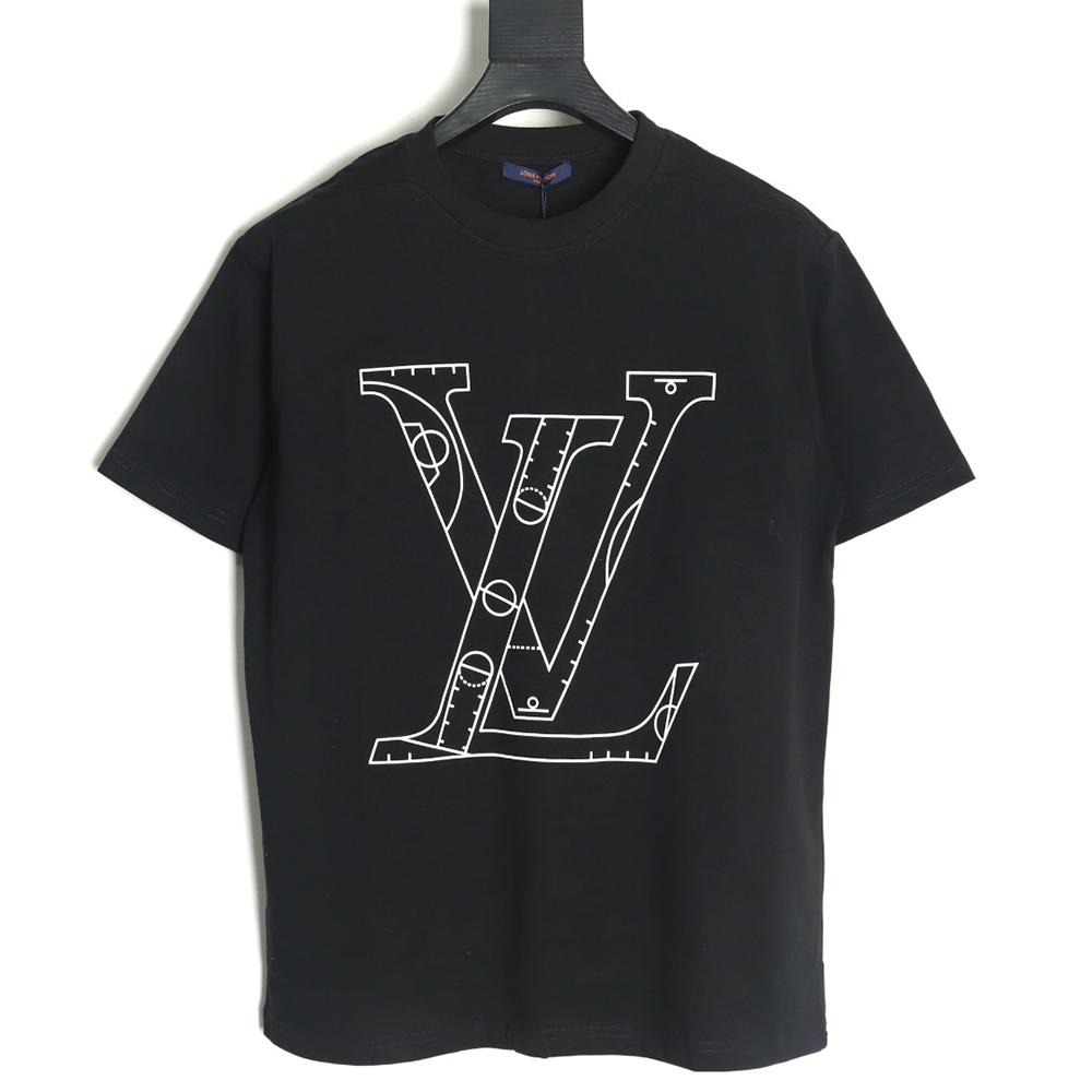 Louis vuitton & NBA joint Logo print short sleeve
