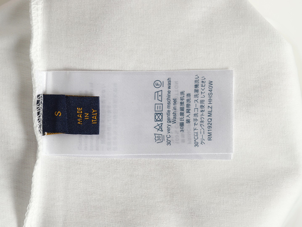 Louis Vuitton Double Dog Logo Short Sleeve T-Shirt