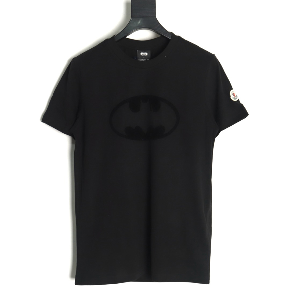 Moncler Batman Logo Short Sleeve T-Shirt