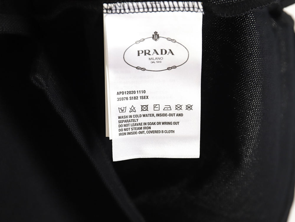 Prada Striped Polo Short Sleeve TSK1