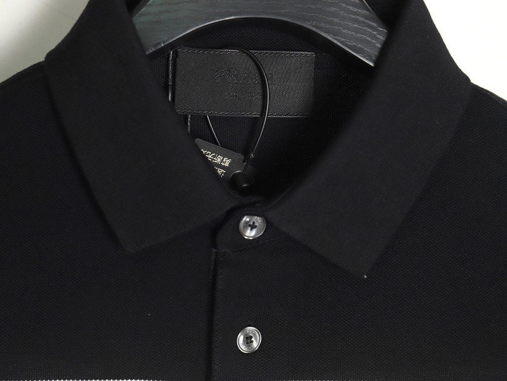 Prada Striped Polo Short Sleeve TSK1