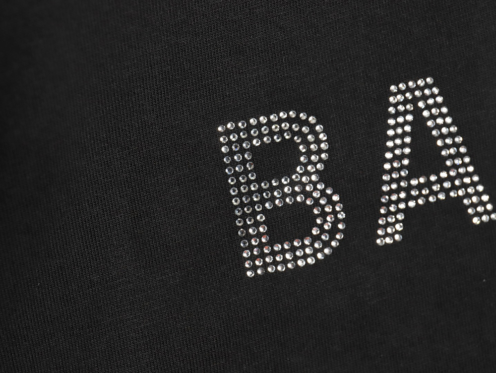 Balenciaga hot diamond short-sleeved T-shirt