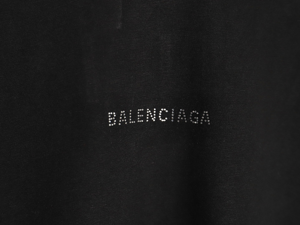 Balenciaga hot diamond short-sleeved T-shirt