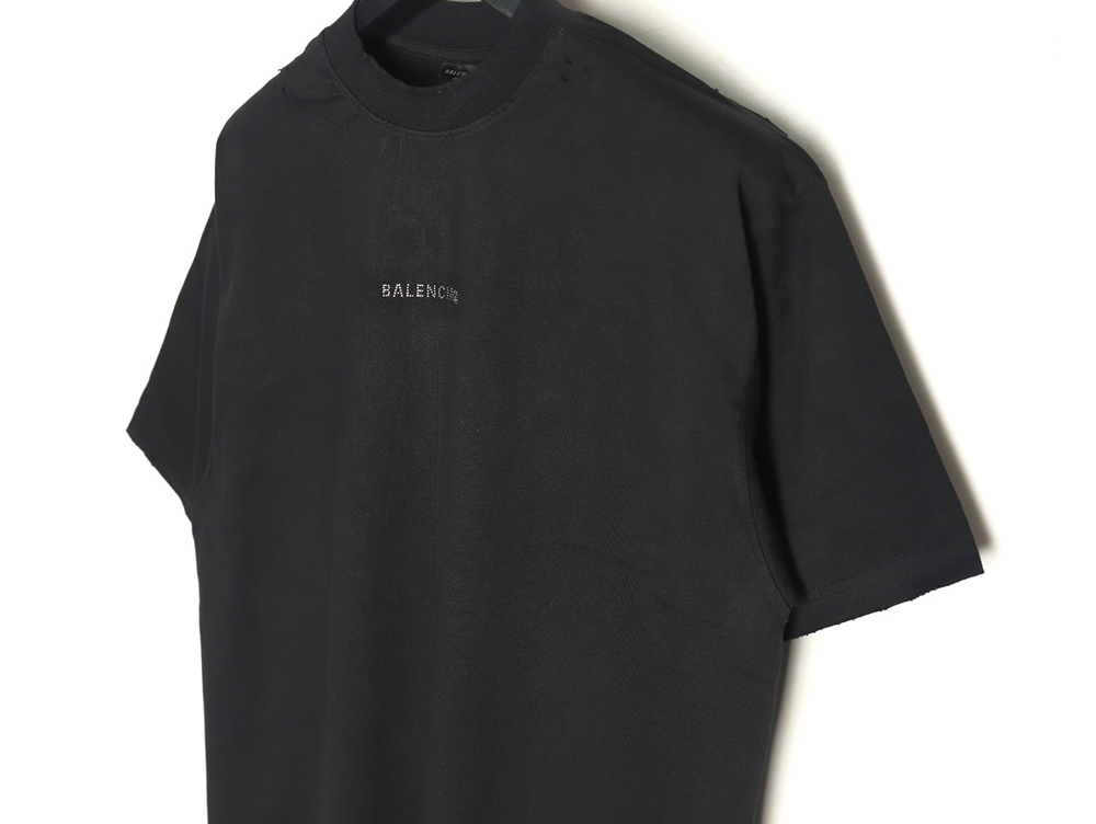Balenciaga hot diamond short-sleeved T-shirt