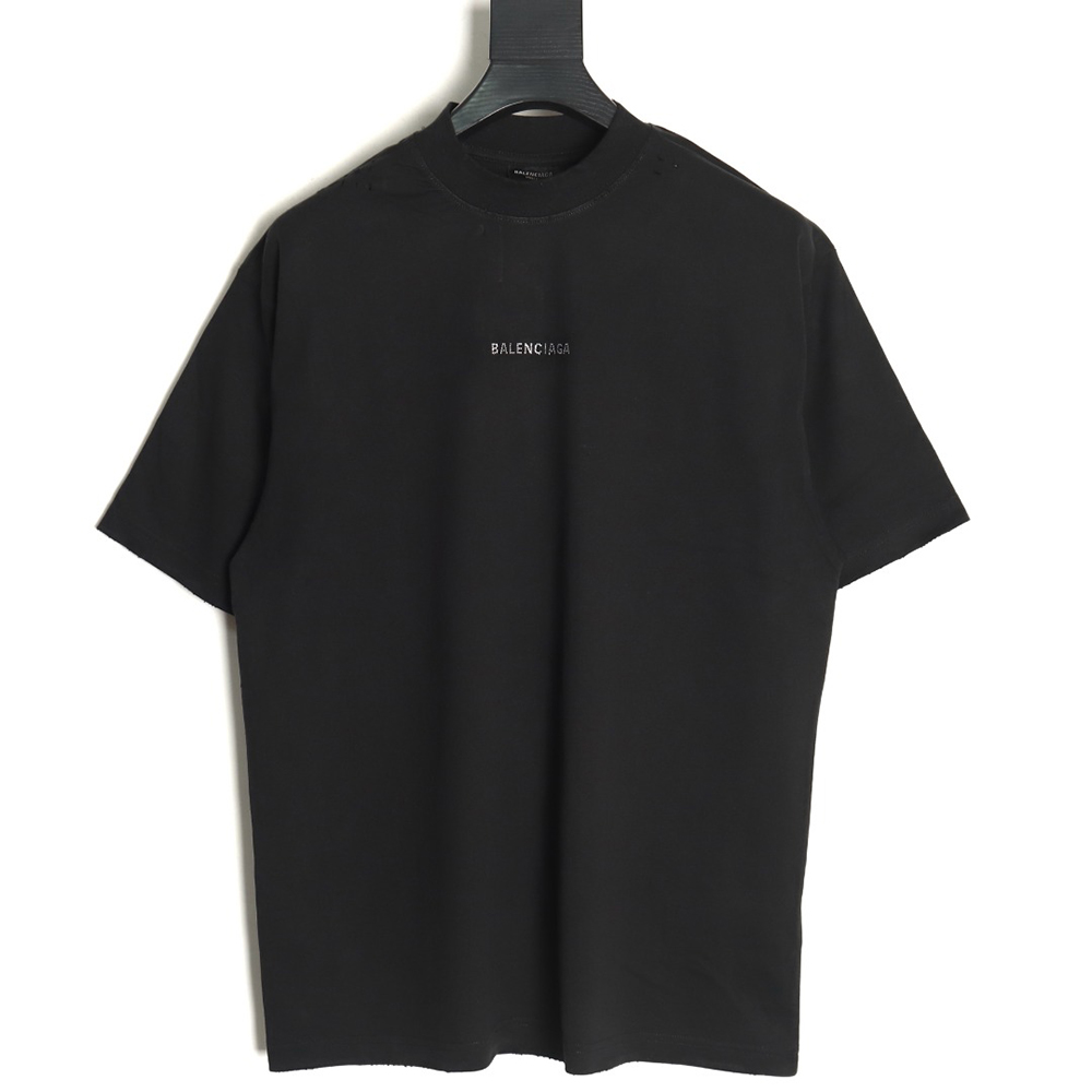 Balenciaga hot diamond short-sleeved T-shirt