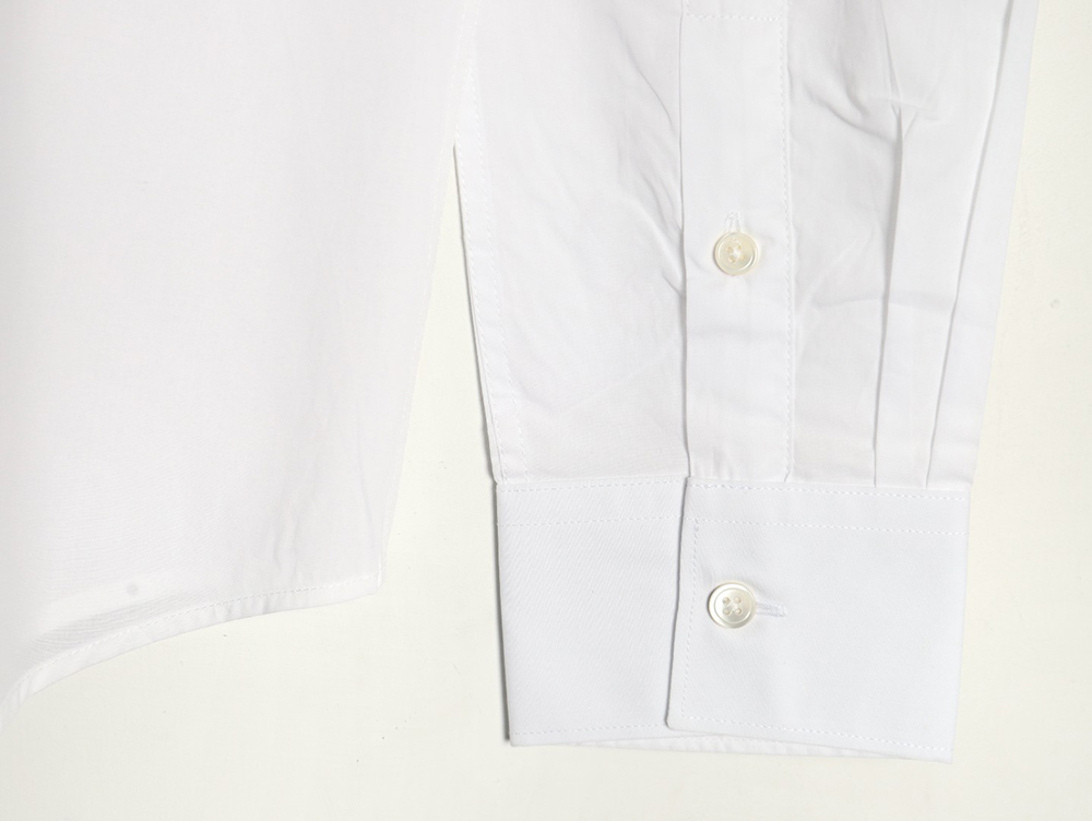 Balenciaga embroidered logo shirt