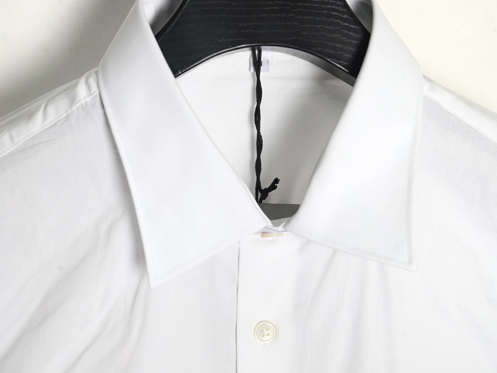 Balenciaga embroidered logo shirt