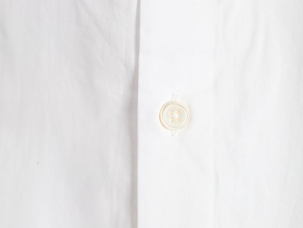 Balenciaga embroidered logo shirt