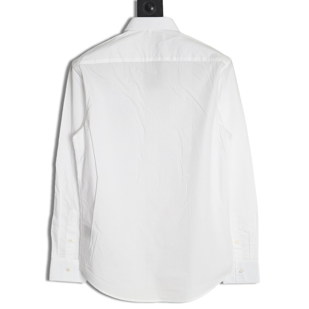 Balenciaga embroidered logo shirt