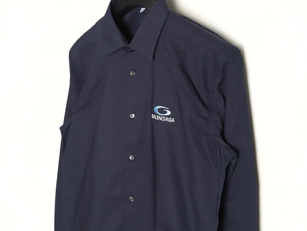 Balenciaga embroidered logo shirt TSK1