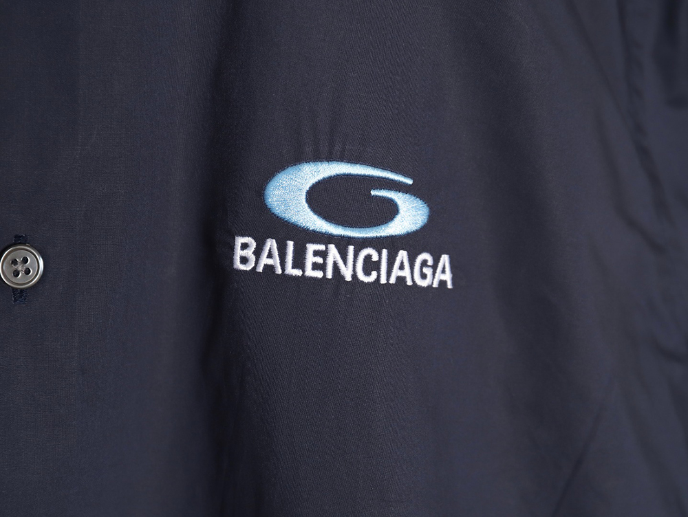 Balenciaga embroidered logo shirt TSK1