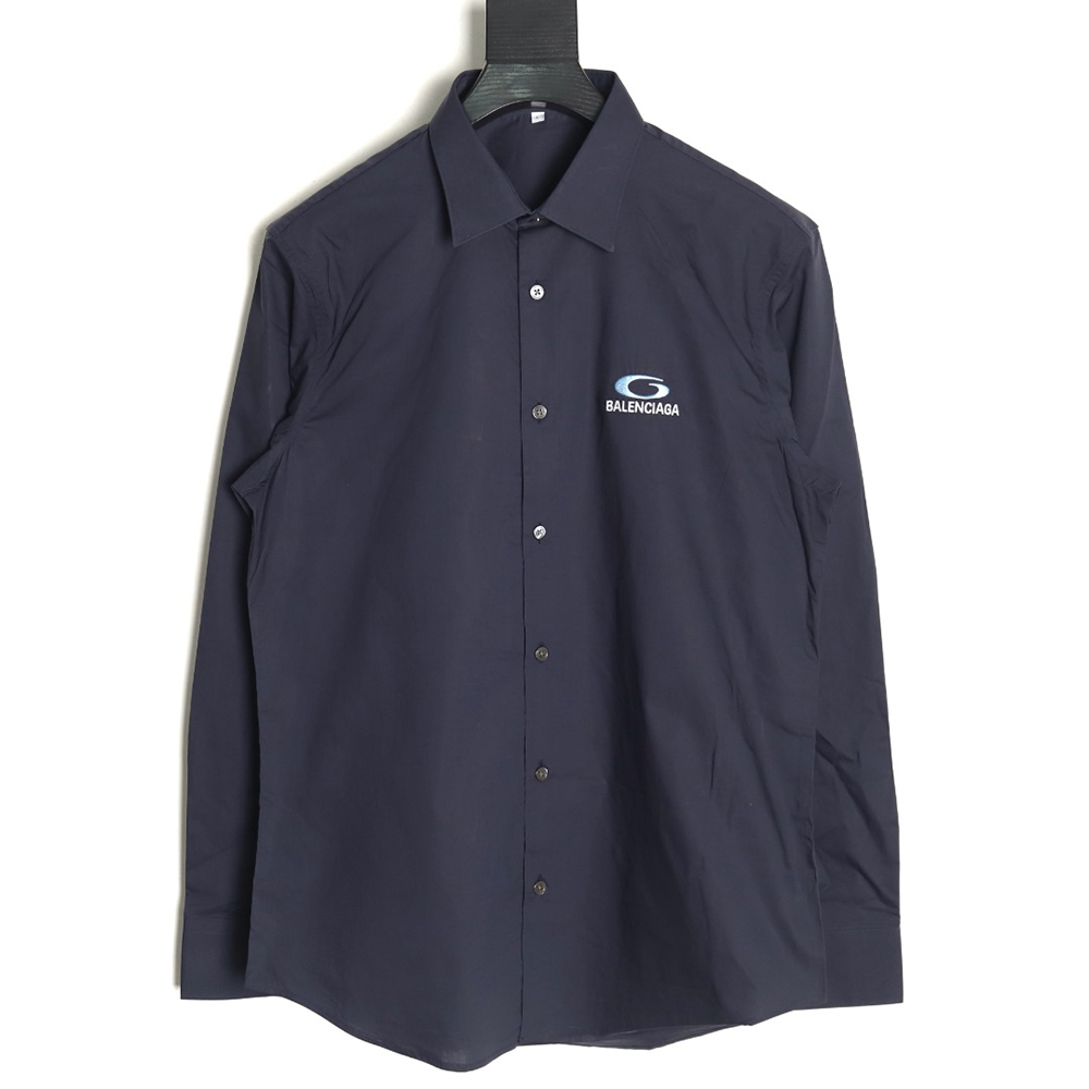 Balenciaga embroidered logo shirt TSK1