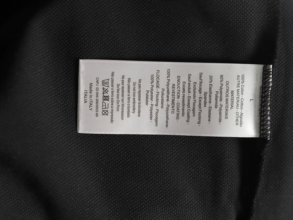 Dior square logo CD embroidered letters short-sleeved polo shirt TSK1