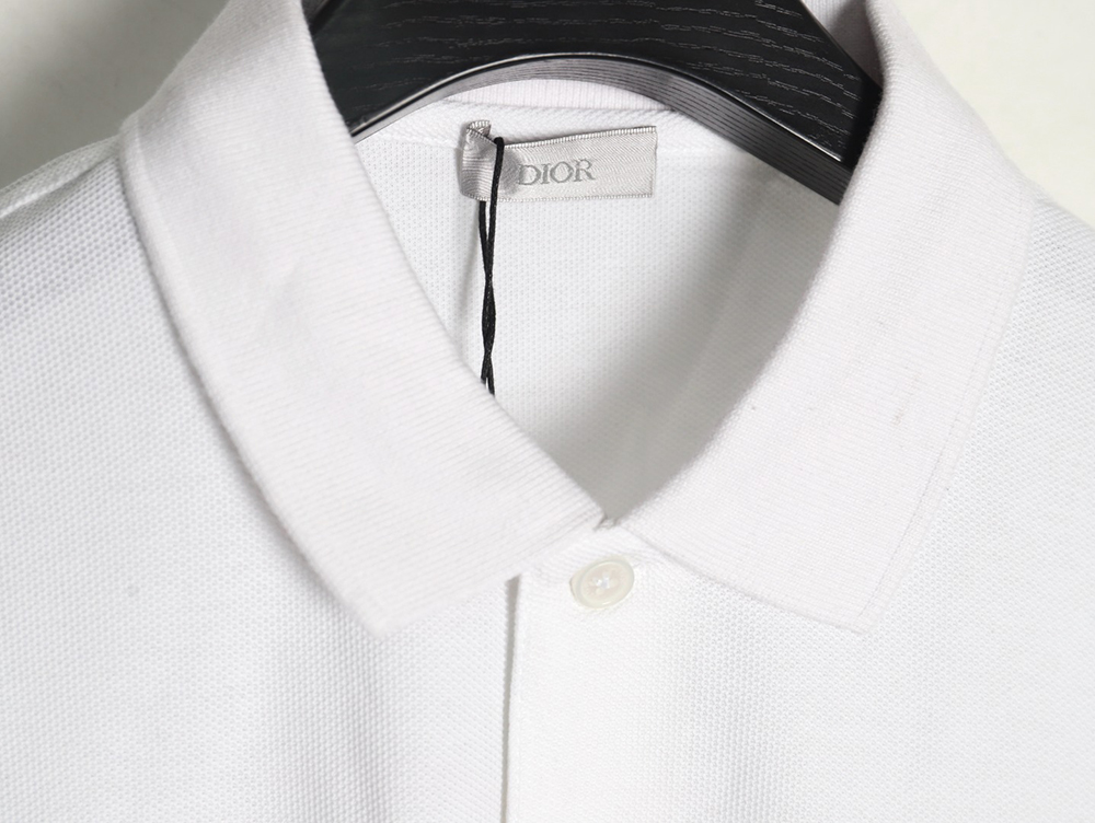 Dior classic CD embroidered short-sleeved polo shirt