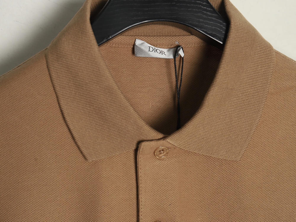 Dior classic CD embroidered short-sleeved polo shirt TSK1
