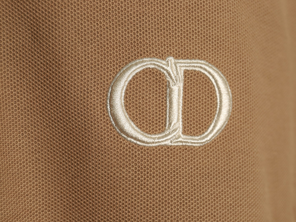 Dior classic CD embroidered short-sleeved polo shirt TSK1
