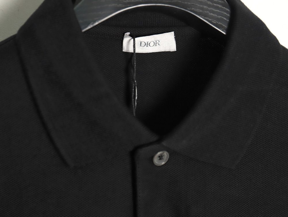 Dior classic CD embroidered short-sleeved polo shirt TSK2