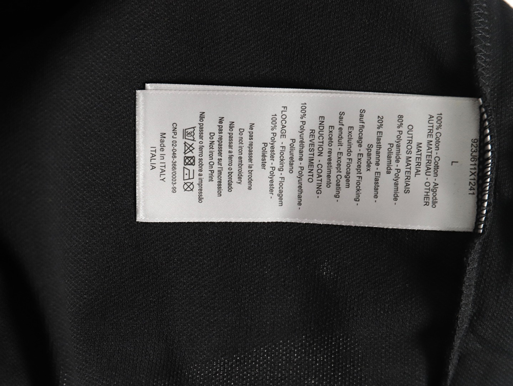 Dior classic CD embroidered short-sleeved polo shirt TSK2