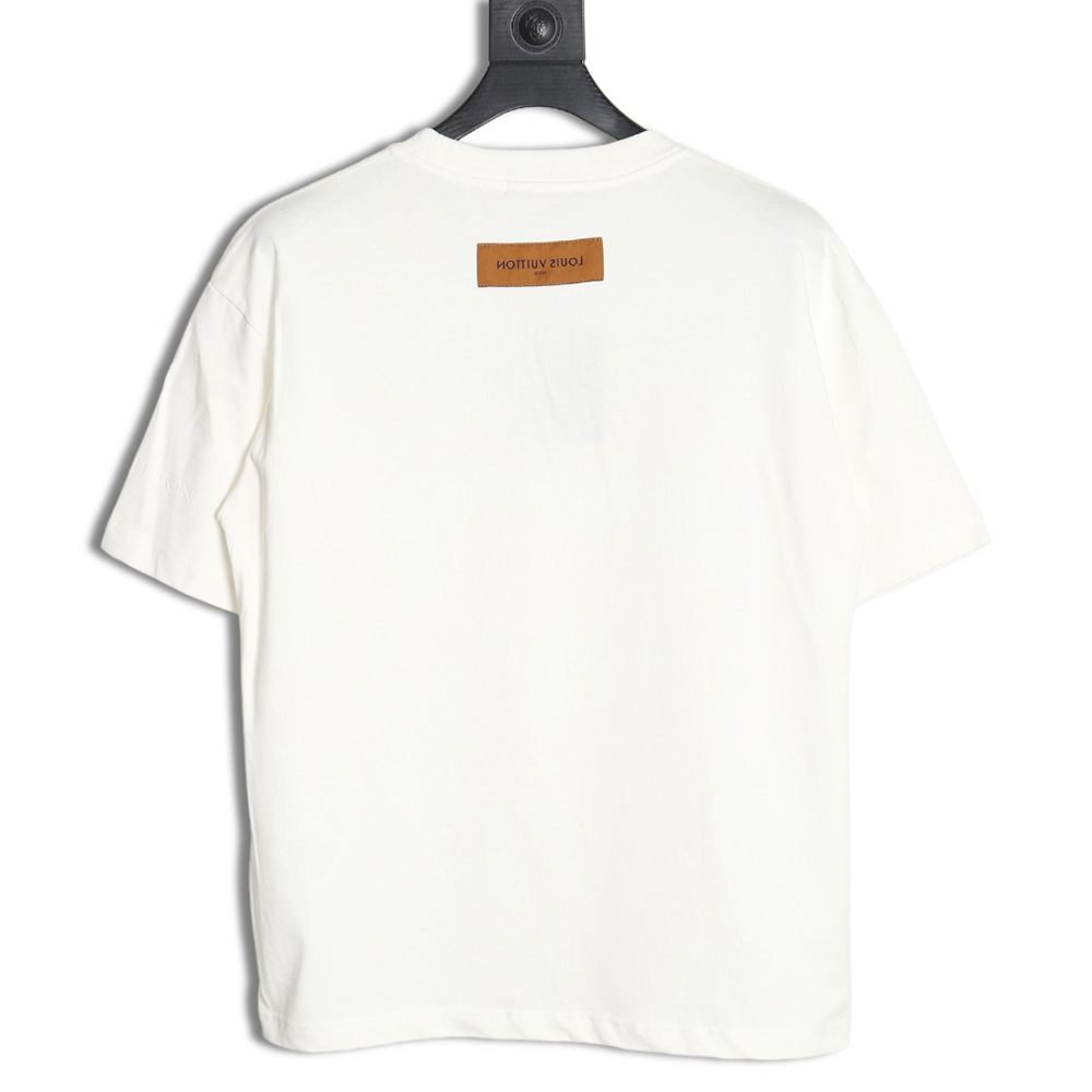Louis Vuitton round logo short-sleeved T-shirt