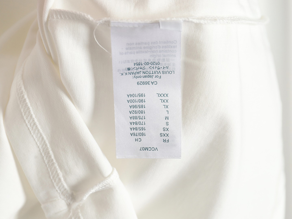 Louis Vuitton round logo short-sleeved T-shirt