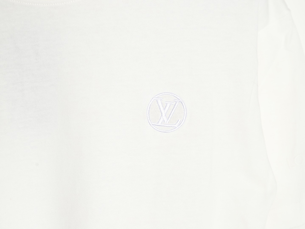 Louis Vuitton round logo short-sleeved T-shirt