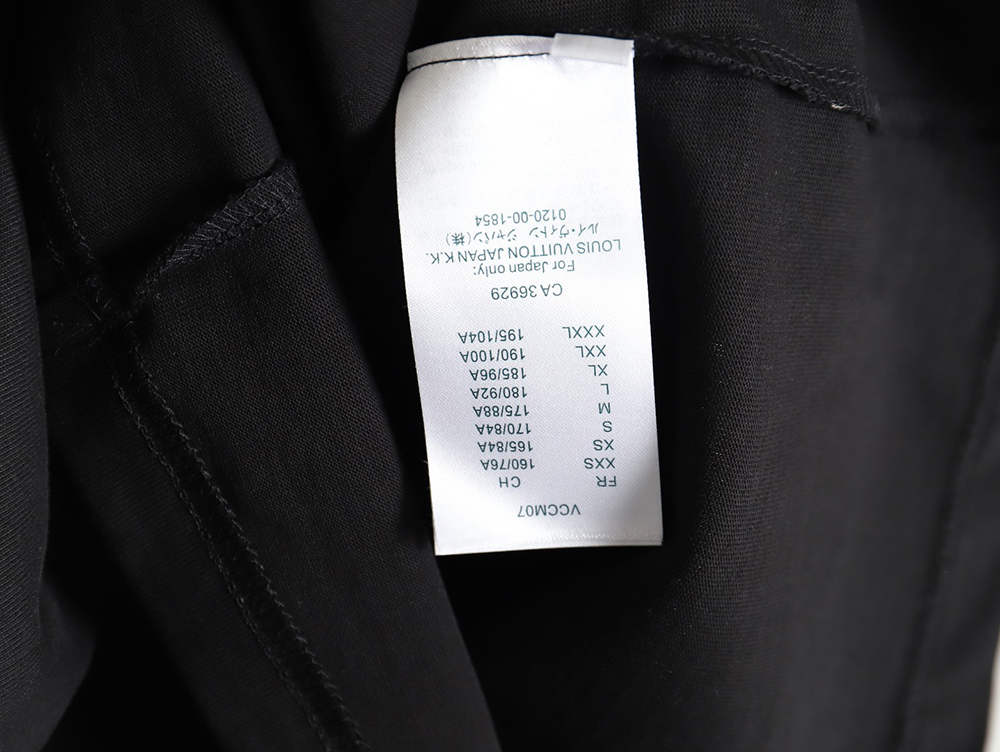 Louis Vuitton round logo short-sleeved T-shirt TSK1
