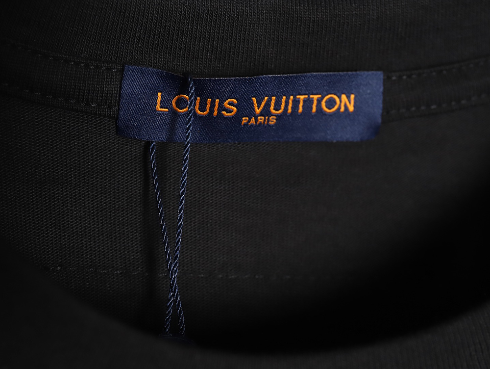 Louis Vuitton round logo short-sleeved T-shirt TSK1