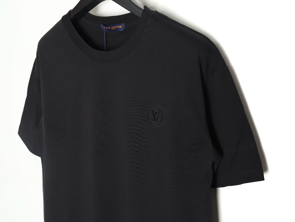 Louis Vuitton round logo short-sleeved T-shirt TSK1