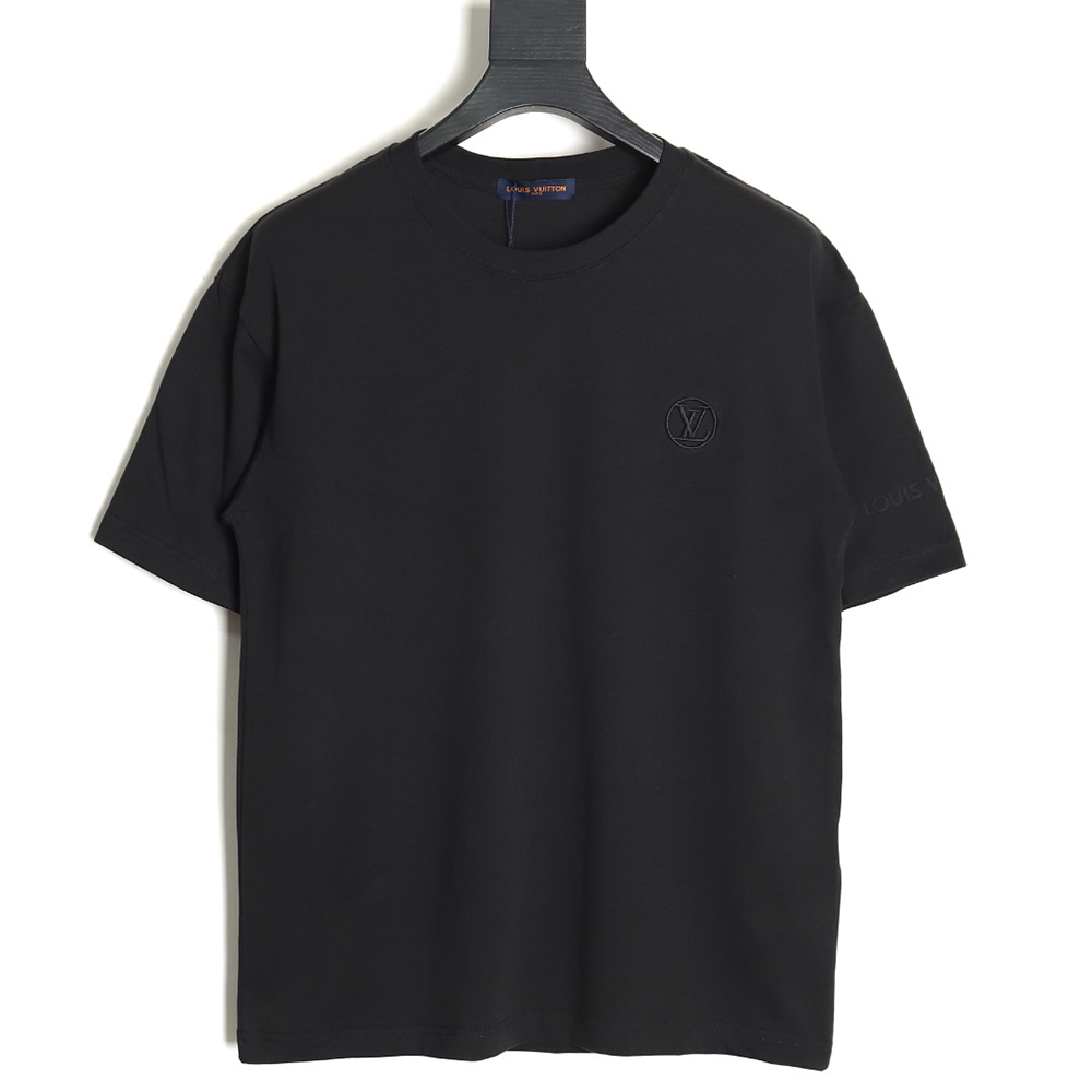 Louis Vuitton round logo short-sleeved T-shirt TSK1
