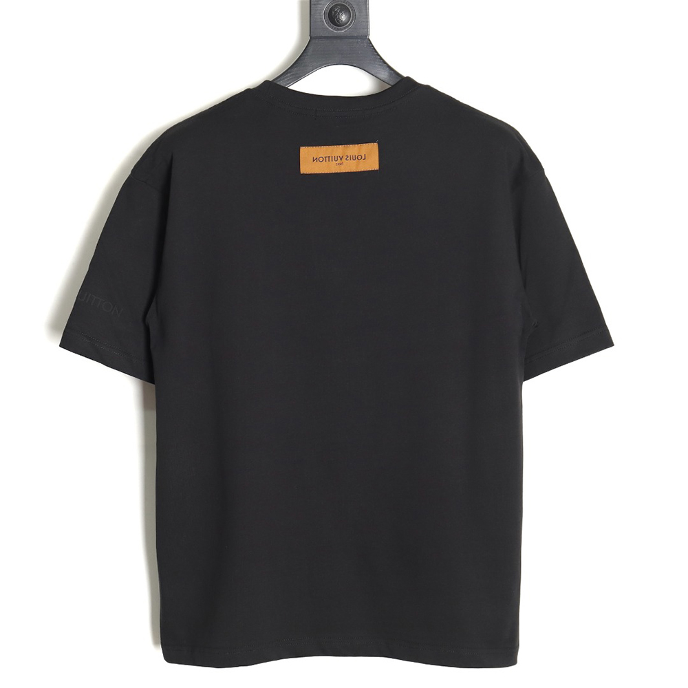 Louis Vuitton round logo short-sleeved T-shirt TSK1