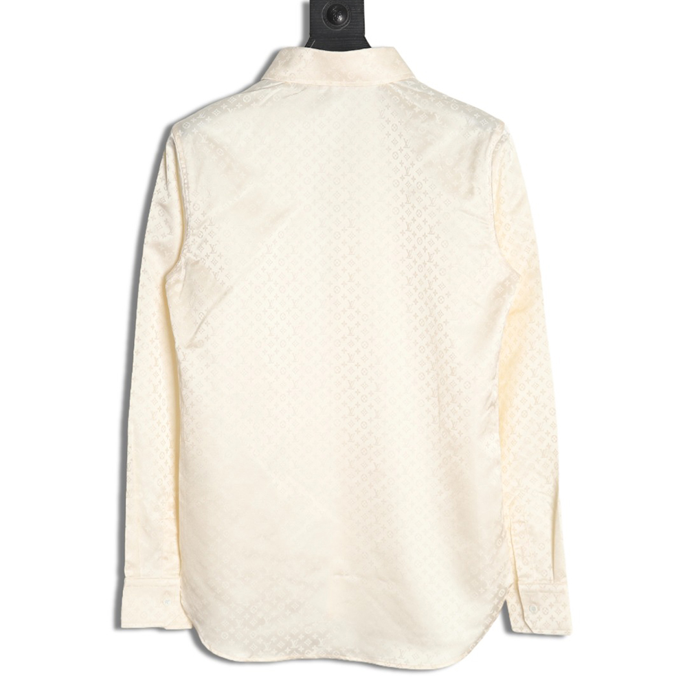 Louis Vuitton dark pattern all over print shirt