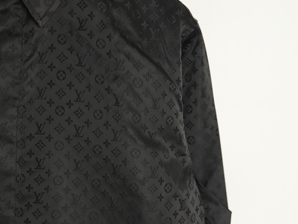 Louis Vuitton dark pattern all over print shirt TSK1