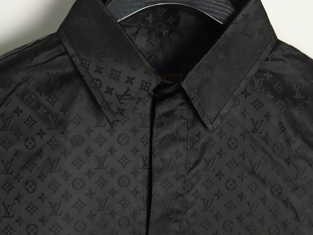 Louis Vuitton dark pattern all over print shirt TSK1