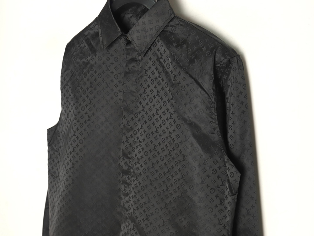 Louis Vuitton dark pattern all over print shirt TSK1